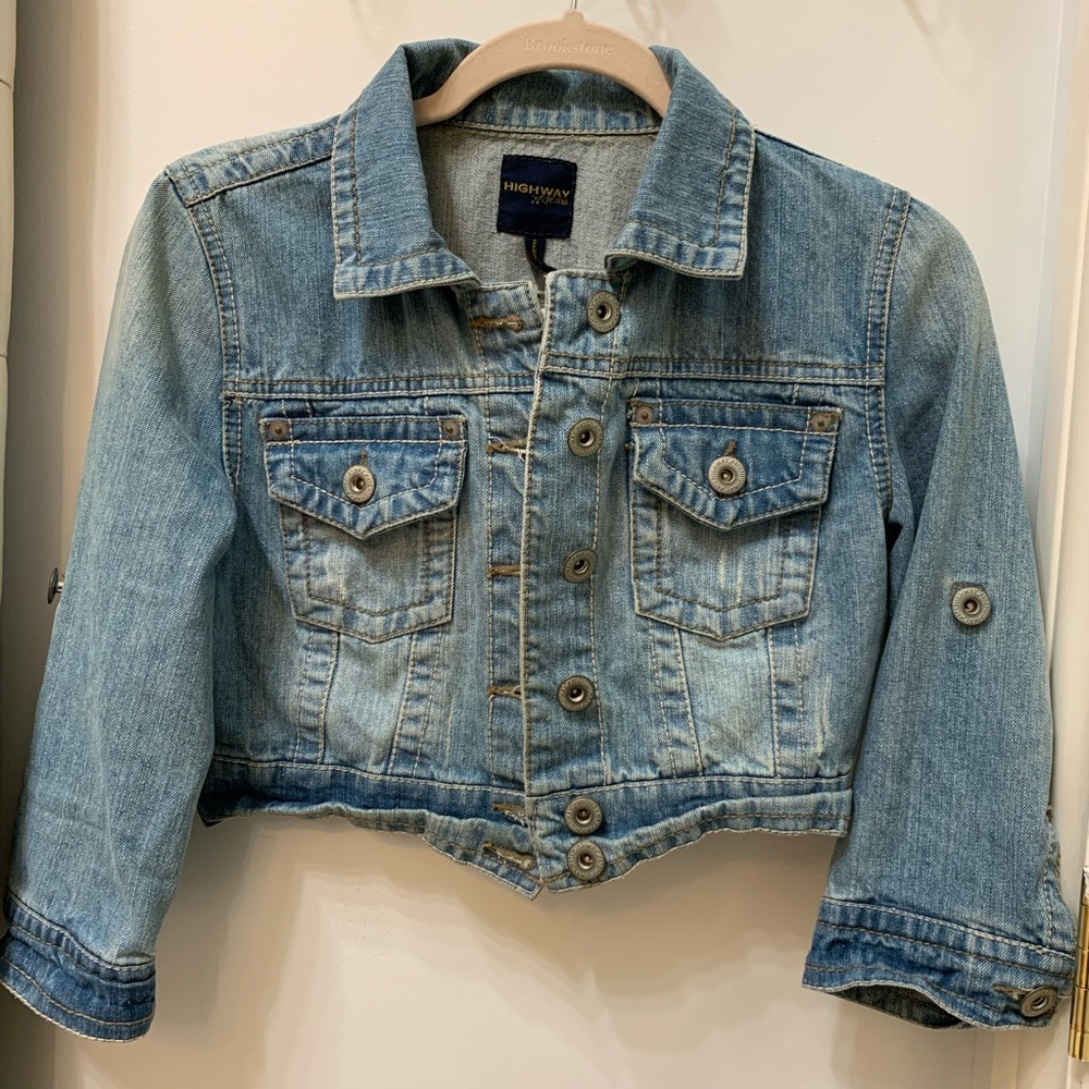 Crop Top Jean Jacket
